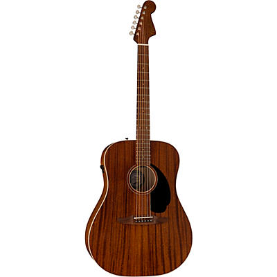 Fender California Redondo Special All-Mahogany Acoustic-Electric Guitar Natural for sale