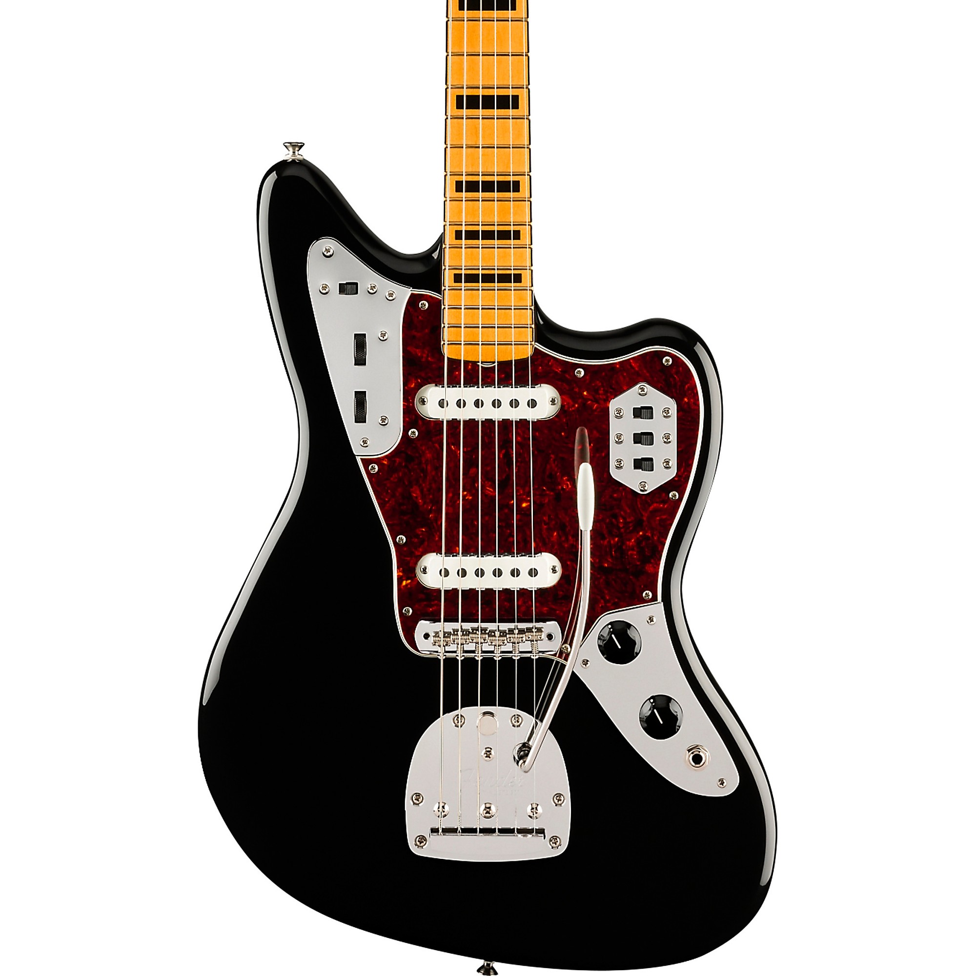 Fender Vintera II '70s Jaguar Electric Guitar Black | Guitar Center