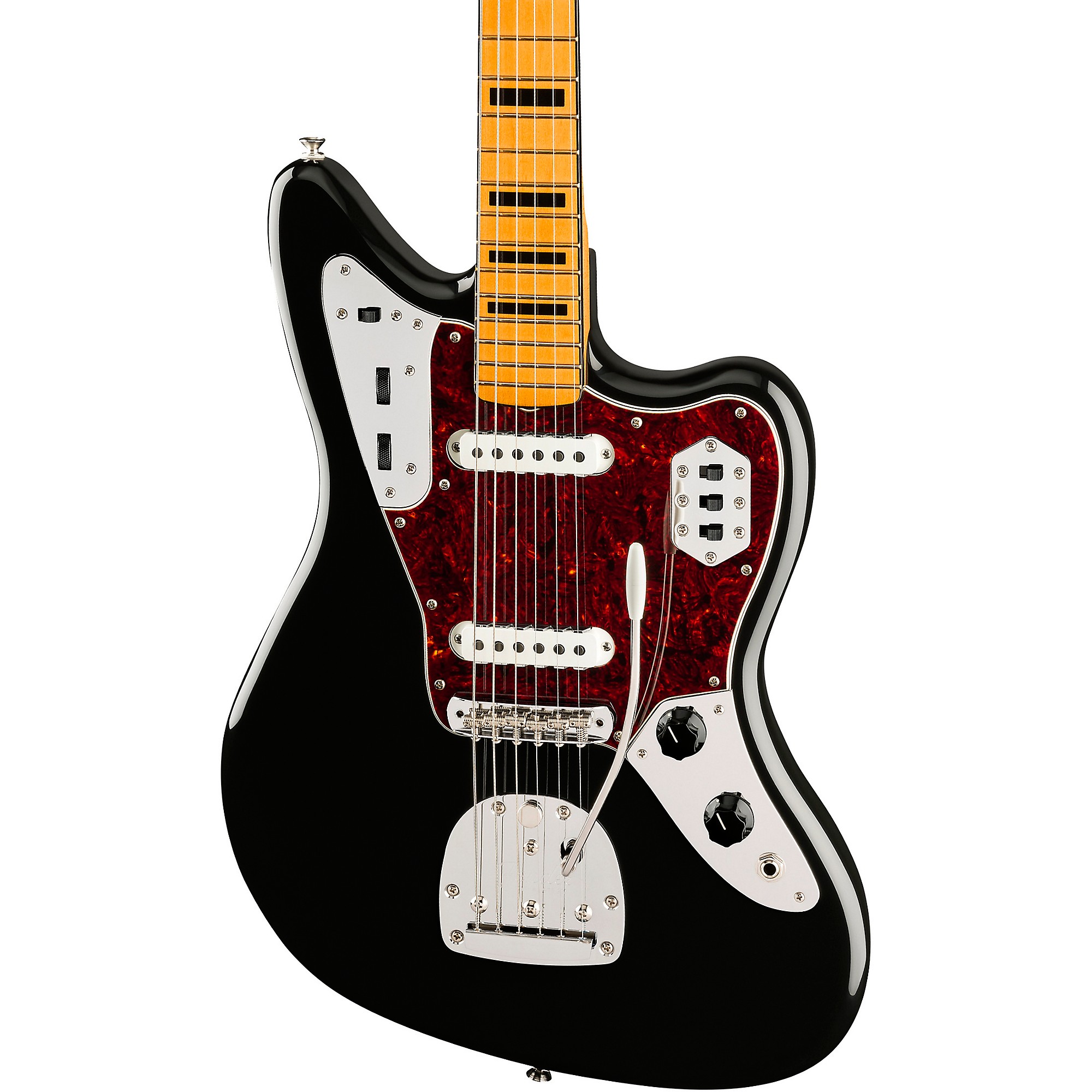 Fender Vintera II '70s Jaguar Electric Guitar Black | Guitar Center