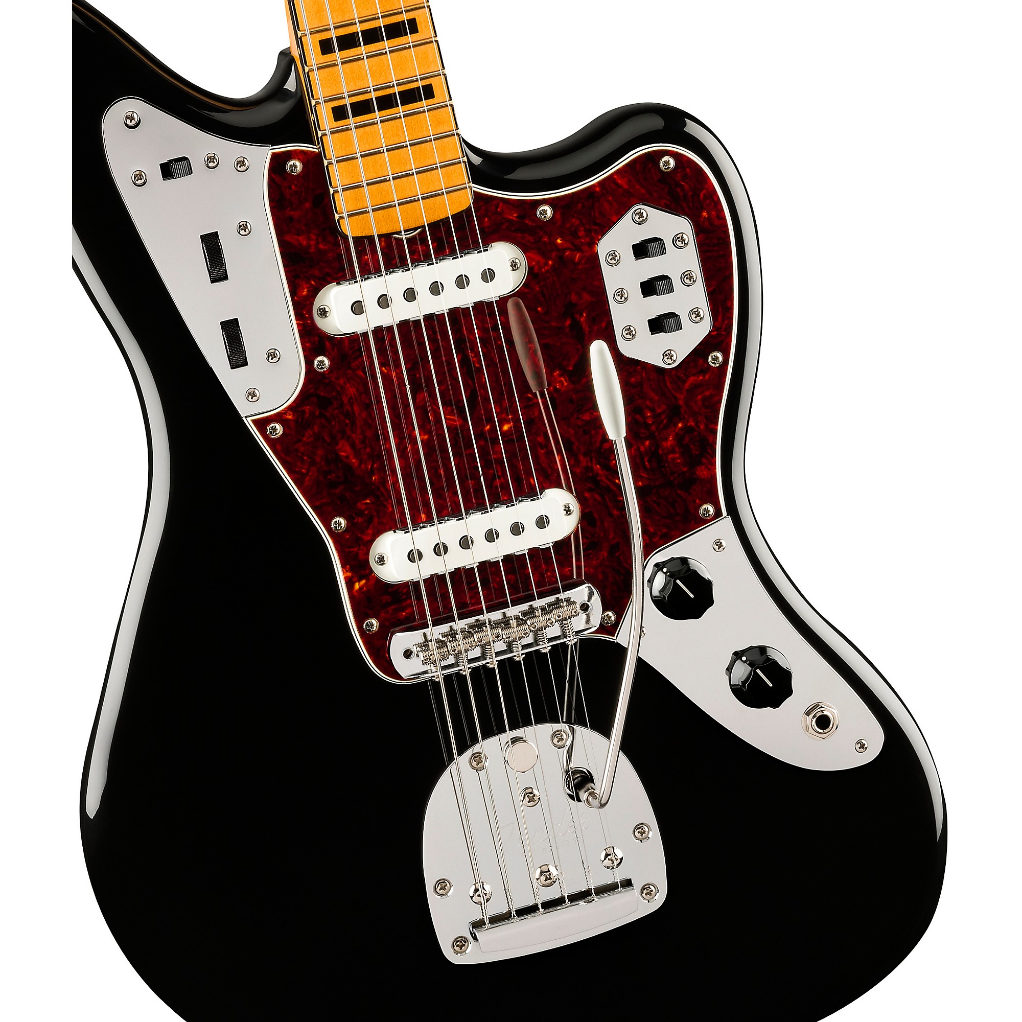 Fender Vintera II '70s Jaguar Electric Guitar - Black | Guitar Center