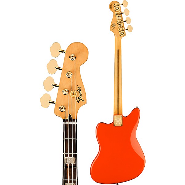 Fender Mike Kerr Jaguar Bass Tiger's Blood Orange