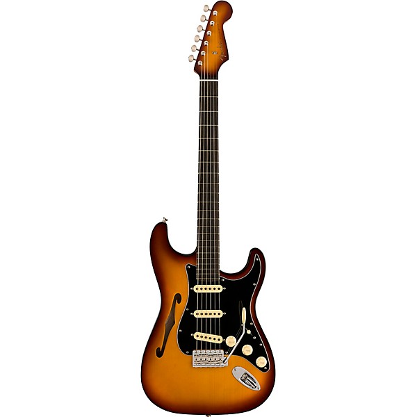 Fender Suona Stratocaster Thinline Electric Guitar Violin Burst