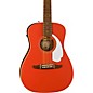 Fender California Malibu Player Acoustic-Electric Guitar Fiesta Red thumbnail