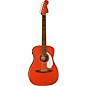 Fender California Malibu Player Acoustic-Electric Guitar Fiesta Red