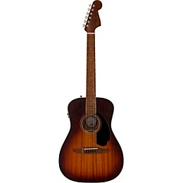 Fender California Malibu Special All-Mahogany Acoustic-Electric Guitar Honey Burst