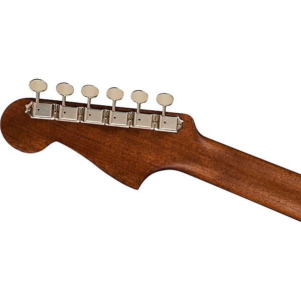 Fender California Newporter Special All-Mahogany Acoustic-Electric Guitar Natural