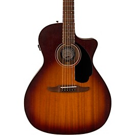 Fender California Newporter Special ... Fender California Newporter Special All-Mahogany Acoustic-Electric Guitar Honey Burst