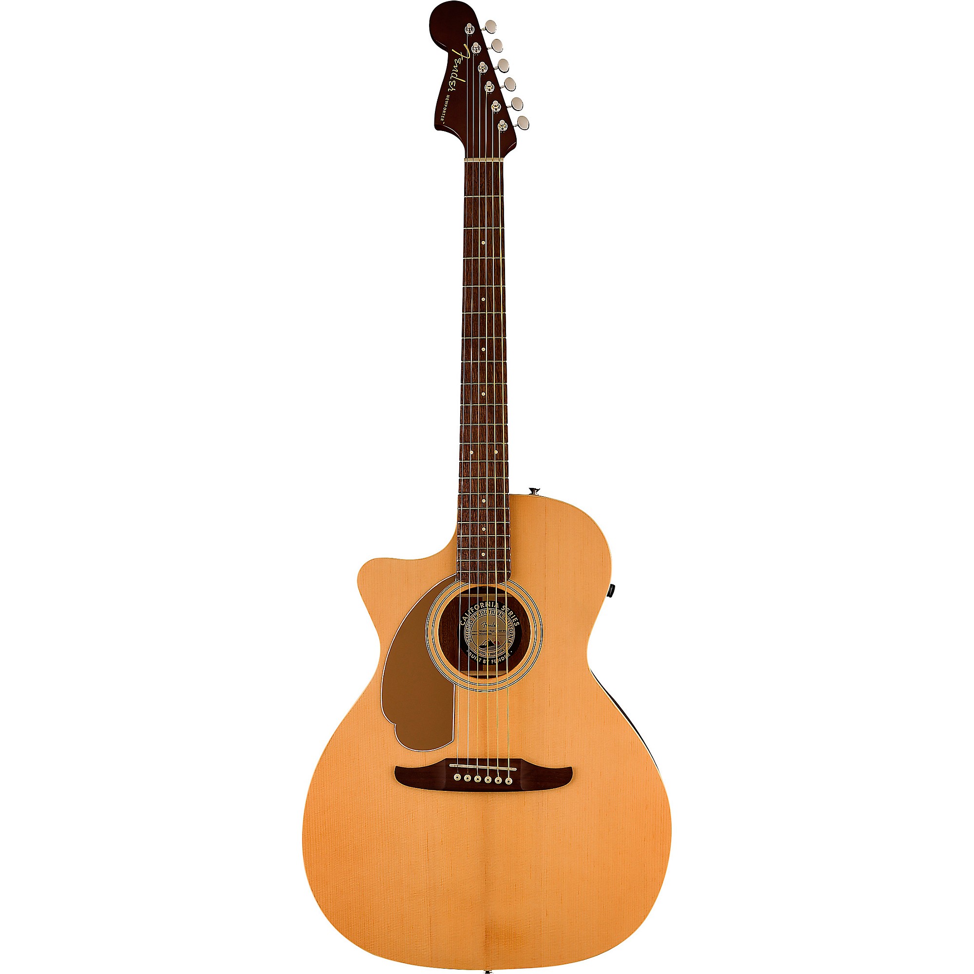 Fender Left-Handed California Newporter Player Acoustic-Electric