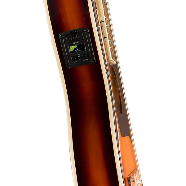Fender Fullerton Precision Bass Acoustic-Electric Ukulele 3-Color Sunburst
