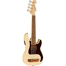 Fender Fullerton Precision Bass Acoustic-Electric ... Fender Fullerton Precision Bass Acoustic-Electric Ukulele Olympic White