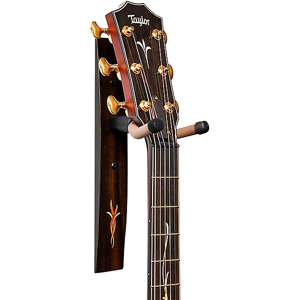 Taylor Bouquet Inlay Guitar Wall Hanger Ebony