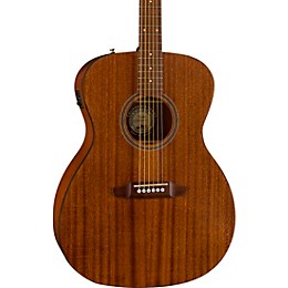 Fender California Monterey Standard All-Mahogany Acoustic-Electric Guitar Natural