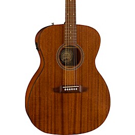 Fender California Monterey Standard All-... Fender California Monterey Standard All-Mahogany Acoustic-Electric Guitar Natural