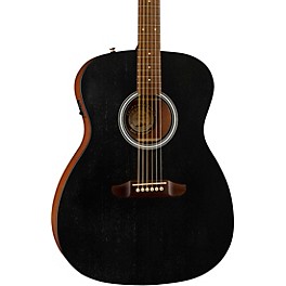 Fender California Monterey Standard All-Ma... Fender California Monterey Standard All-Mahogany Acoustic-Electric Guitar Black