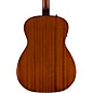 Fender California Monterey Standard All-Mahogany Acoustic-Electric Guitar Black
