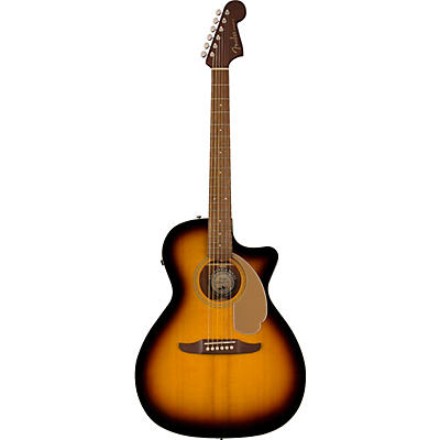 Fender California Newporter Player Acoustic-Electric Guitar Sunburst for sale