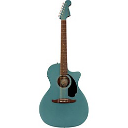 Fender California Newporter Player Acoustic-Electric Guitar Tidepool