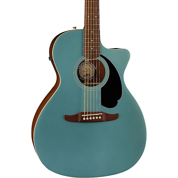 Fender California Newporter Player Acoustic-Electric Guitar Tidepool