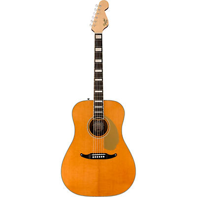 Fender California King Vintage Acoustic-Electric Guitar Aged Natural for sale