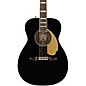 Fender California Malibu Vintage Acoustic-Electric Guitar Black thumbnail