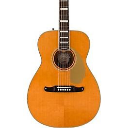 Fender California Malibu Vintage Acoustic-Electric ... Fender California Malibu Vintage Acoustic-Electric Guitar Aged Natural