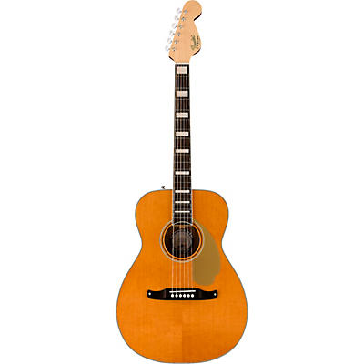 Fender California Malibu Vintage Acoustic-Electric Guitar Aged Natural for sale
