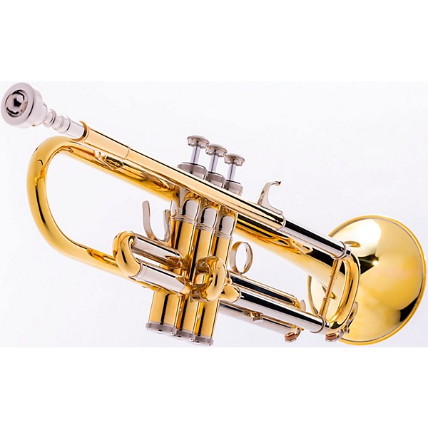 Open Box Blessing BTR-1660 Artist Series Professional Bb Trumpet Level 2 Silver plated, Yellow Brass Bell 197881084066