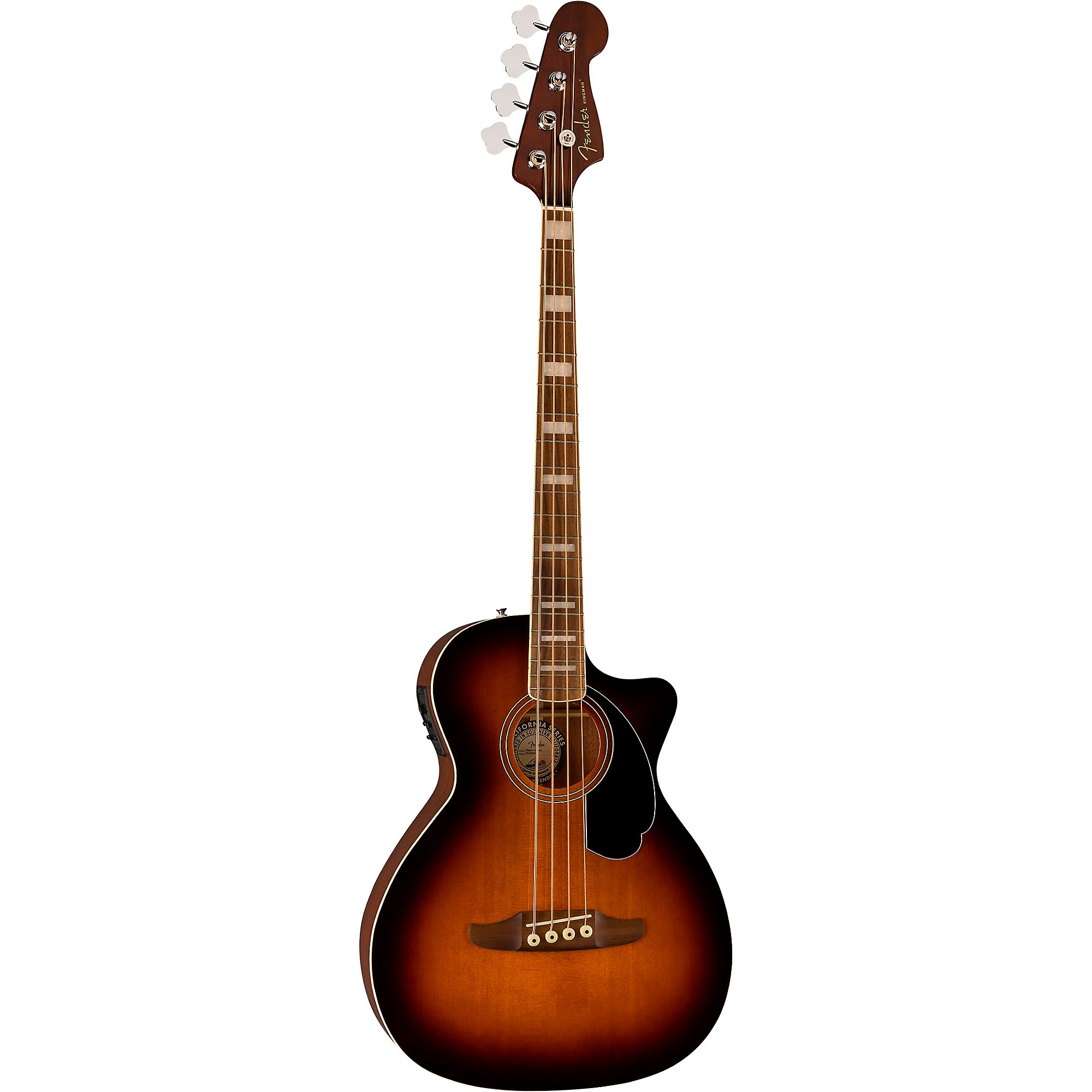 Fender California Kingman Acoustic-Electric Bass Guitar Shaded