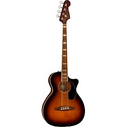 Fender California Kingman Acoustic-Electric Bass Guitar Shaded Edge Burst