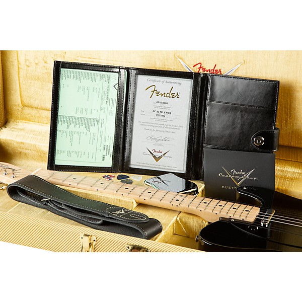 Fender Custom Shop 1952 Telecaster NOS Time Machine Limited-Edition Electric Guitar Black