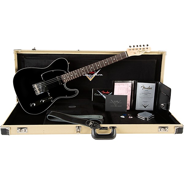 Fender Custom Shop 1962 Telecaster Custom Rosewood Fingerboard Time Machine Limited-Edition Electric Guitar Black