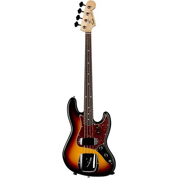 Fender Custom Shop 1960 Jazz Bass NOS Rosewood Fingerboard Time Machine Limited-Edition 3-Color Sunburst