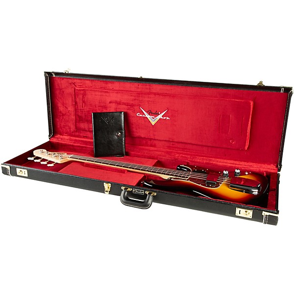 Fender Custom Shop 1960 Jazz Bass NOS Rosewood Fingerboard Time Machine Limited-Edition 3-Color Sunburst