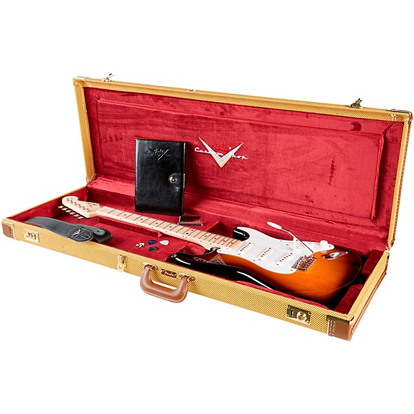 Fender Custom Shop 1955 Stratocaster NOS Time Machine Limited-Edition Electric Guitar 2-Color Sunburst