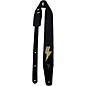 Perri's Leather Guitar Strap Gold Lightning Bolt 2.5 in. thumbnail