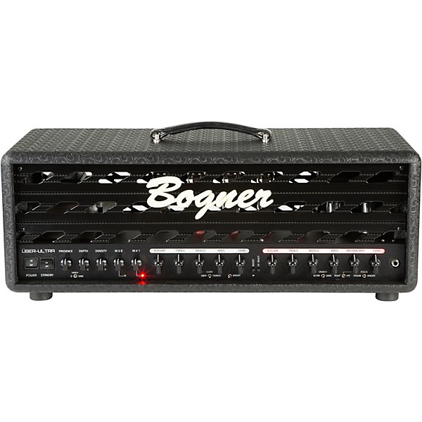 Open Box Bogner Uberschall Ultra MK2 EL34 100W Tube Guitar Amp Head Level 1 Black