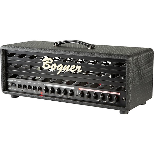 Open Box Bogner Uberschall Ultra MK2 EL34 100W Tube Guitar Amp Head Level 1 Black