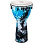 MEINL Alpine Series Synthetic Djembe 12 in. Galactic Blue Tie Dye thumbnail