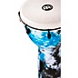 MEINL Alpine Series Synthetic Djembe 12 in. Galactic Blue Tie Dye