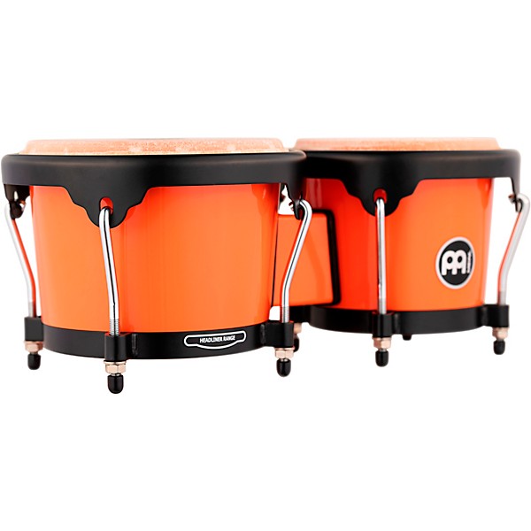 MEINL Journey Series Molded ABS Bongo Electric Coral