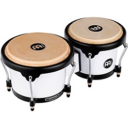 MEINL Journey Series Molded ABS Bongo Bright White MEINL Journey Series Molded ABS Bongo Bright White