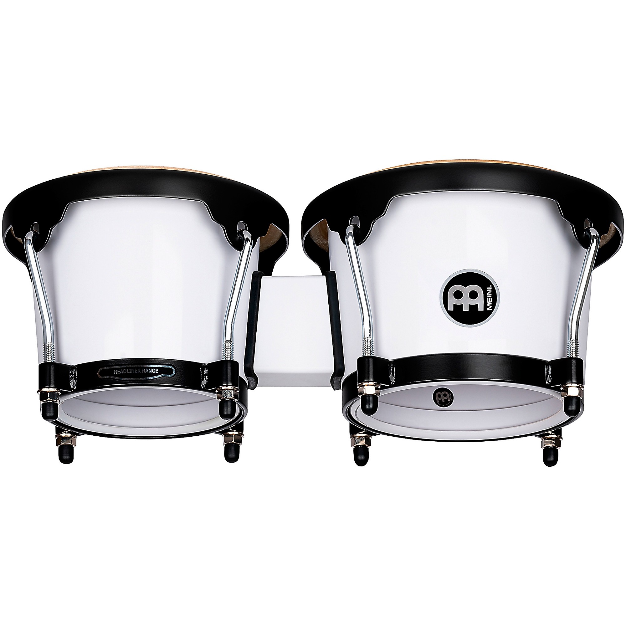 MEINL Journey Series Molded ABS Bongo Bright White | Guitar Center