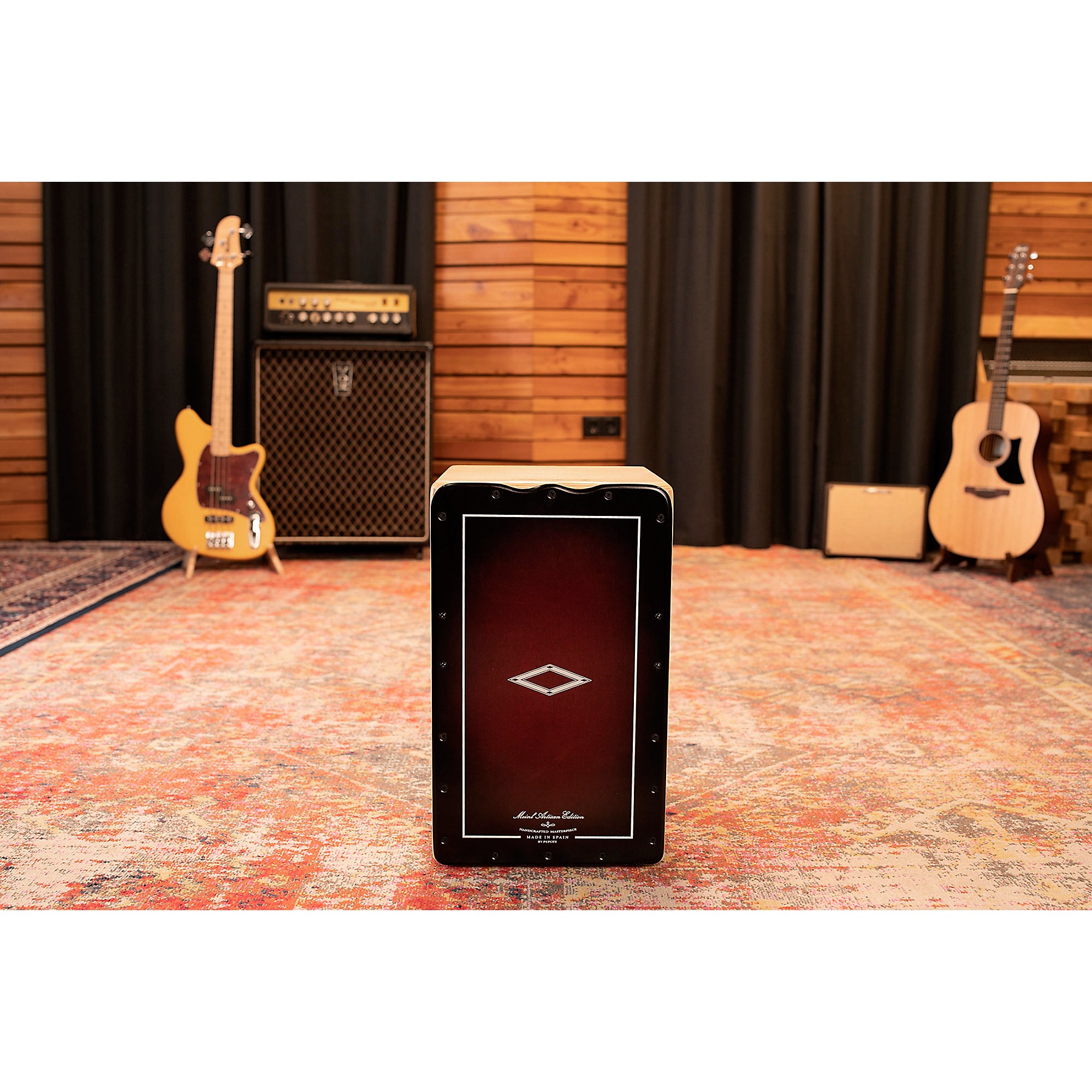 MEINL Artisan Edition Tango Line Cajon - Red Fade | Guitar Center