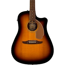 Fender California Redondo Player Acoustic-Electric Guit... Fender California Redondo Player Acoustic-Electric Guitar Sunburst