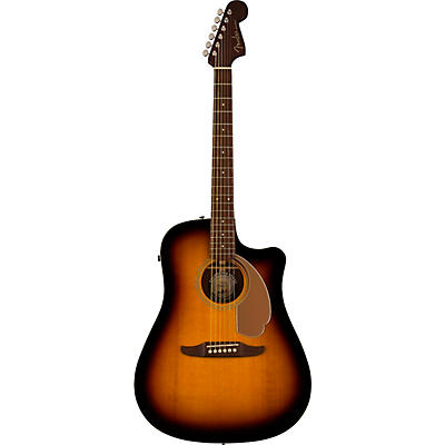 Fender California Redondo Player Acoustic-Electric Guitar Sunburst for sale