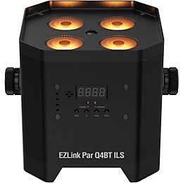 CHAUVET DJ EZLink Par Q4BT ILS Battery-Powered Wireless Uplight Black