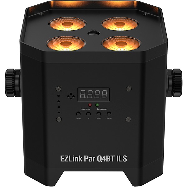 CHAUVET DJ EZLink Par Q4BT ILS Battery-Powered Wireless Uplight Black
