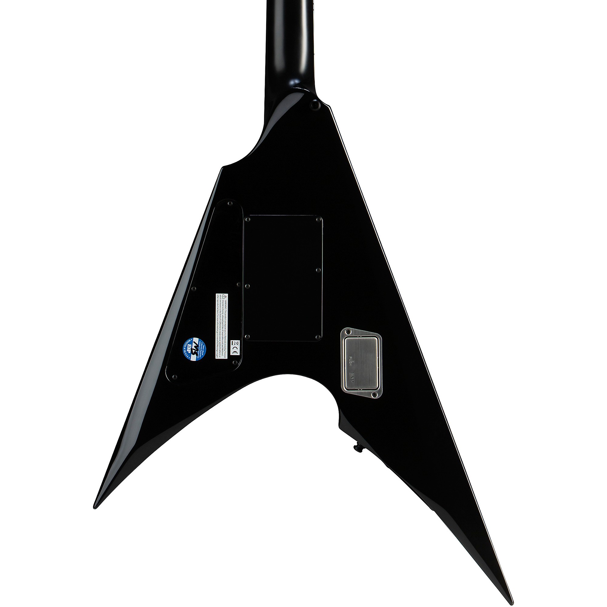 Platinum ESP E-II Arrow Electric Guitar Nebula Black Burst