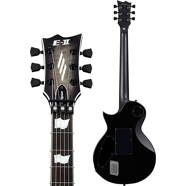 ESP E-II Eclipse FR Electric Guitar Charcoal Burst