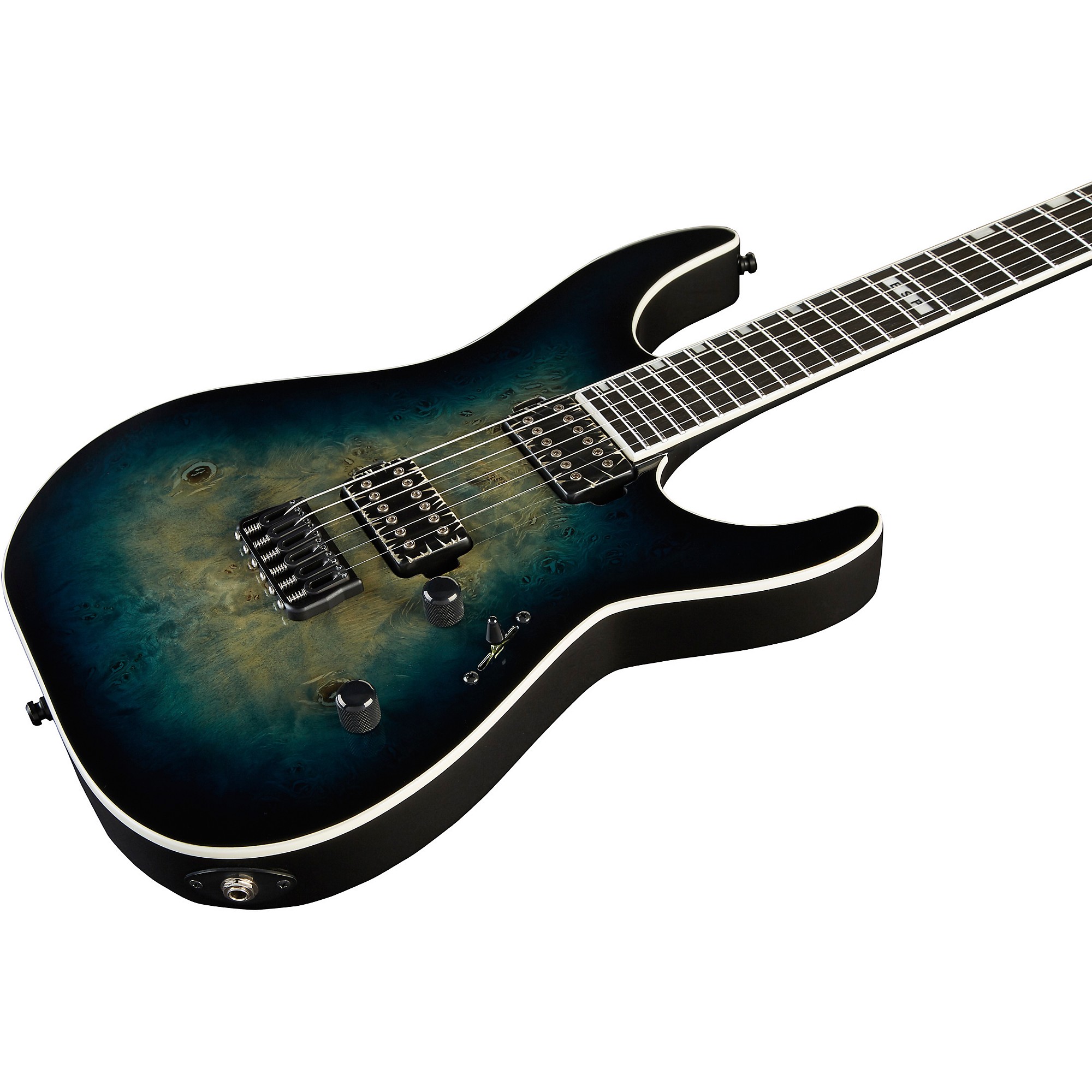 Platinum ESP E-II M-II Electric Guitar Mercury Blue Burst | Guitar 